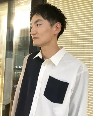ヘアアレンジ メンズ メンズ特化✂️栗原 侑也のヘアスタイル