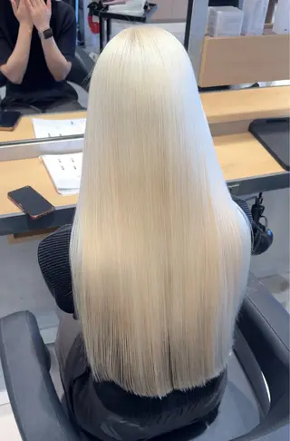 ロング たかはし るなのヘアスタイル