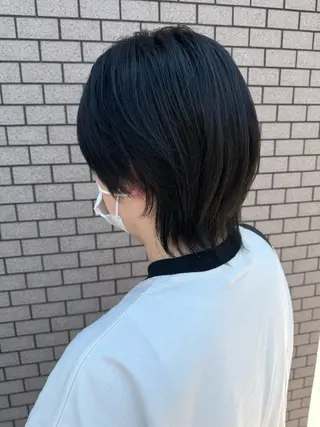 ショート メンズ パーマ/ハイトーン /吉田眞のヘアスタイル
