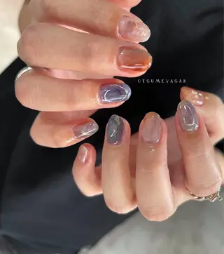 ネイル わたなべ ちかのネイルデザイン