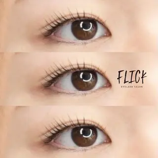 マツエク・マツパ FLICK　EYE LASH河原町店のマツエク・マツパデザイン