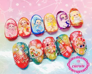 ネイル CROWN プライベートサロンのネイルデザイン