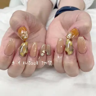 セミロング ネイルJaol 池袋のネイルデザイン