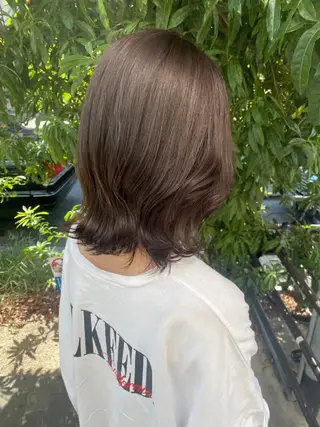 カラー 暖色🍎透明感カラー 🩵小林かりんのヘアスタイル