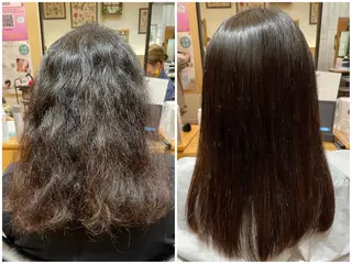 セミロング 中村 眞歩のヘアスタイル