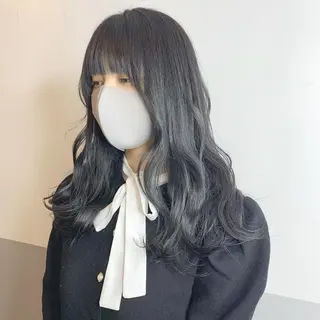 ロング カラー ヘアアレンジ 🎀暖色カラー🎀 ♡yurika♡のヘアスタイル