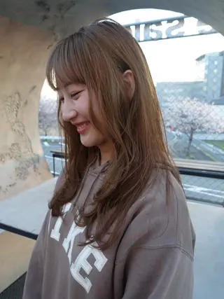 ロング 梅澤 舞のマツエク・マツパデザイン