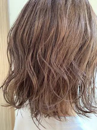 ミディアム カラー 🌸スタイリスト 山浦美恵のヘアスタイル