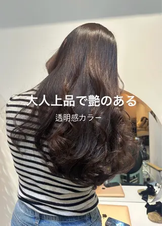 ロング AYAKA 下北沢suuのヘアスタイル
