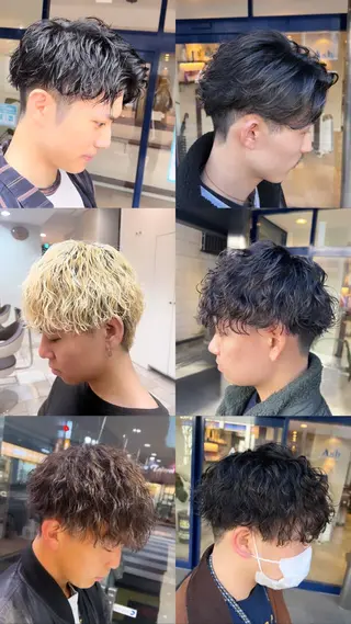 パーマ メンズ パーマ/縮毛矯正/ 店長 ・村田伊吹のヘアスタイル