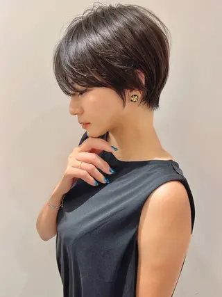 ショート カラー LA KING GINZA TOKYO所属・🧡ショートの達人 🧡SHOのヘアスタイル
