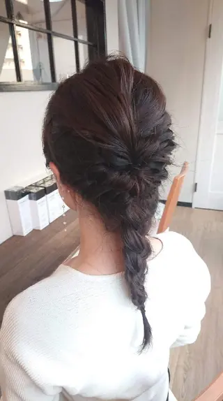 ヘアアレンジ ロング abdiel  hiroのマツエク・マツパデザイン