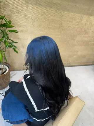 ロング カラー ブリーチなしwカラー /艶カラー/oukaのヘアスタイル