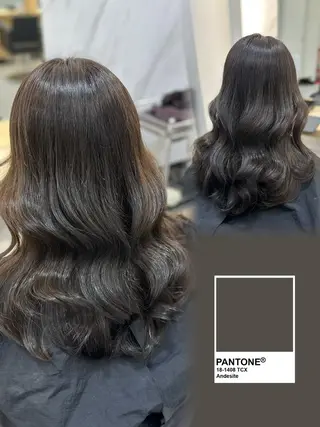 ミディアム カラー L.E.M 仙台のヘアスタイル