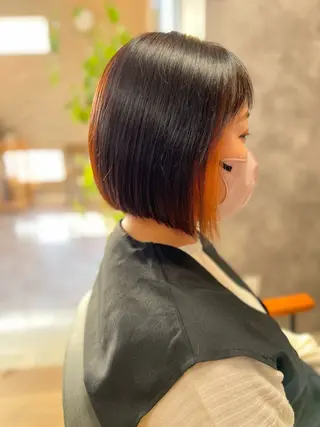 ミディアム 竹原 徹のヘアスタイル