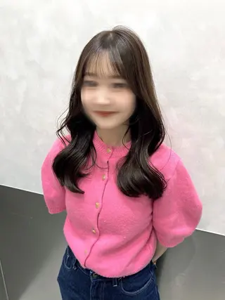 ロング カラー 💖ブリーチなし透明 感💖ASAHIのヘアスタイル