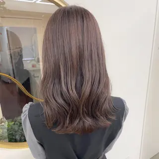 ミディアム カラー ショート・ボブ ・ウルフ✂︎IMAIのヘアスタイル