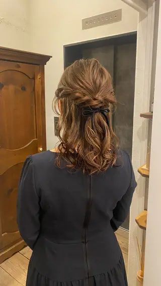 ヘアアレンジ 透明感カラー 🦙なりたりみのヘアスタイル