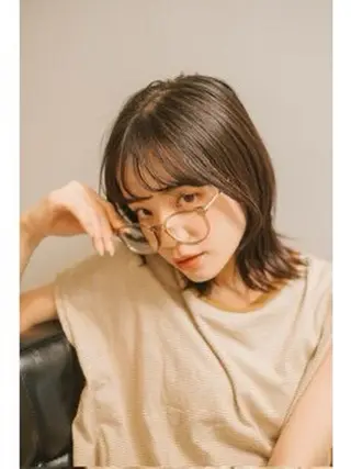 カラー 石井綾華🩰 ブリーチモデル募集✨のヘアスタイル