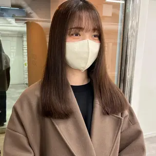 カラー 天王寺韓国ヘア 小山歓実のヘアスタイル