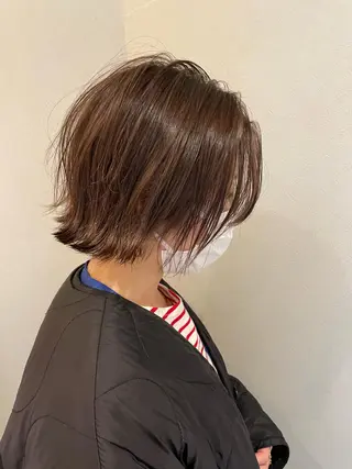 ミディアム ショート✨顔まわり マツモト　ショウゴのヘアスタイル
