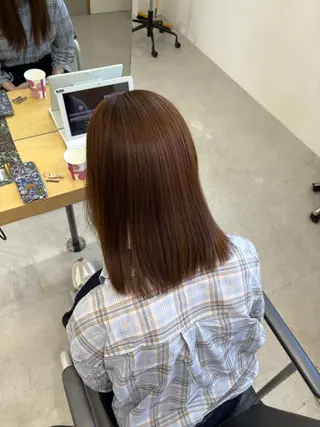 ミディアム カラー ダブルカラー/ 髪質改善💎安藤のヘアスタイル