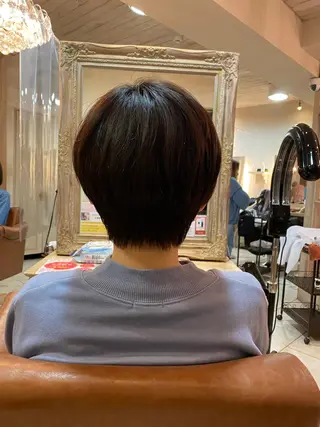 ショート 井上 日菜乃のヘアスタイル