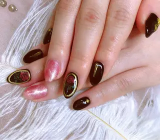 ネイル マジック ミラーのネイルデザイン