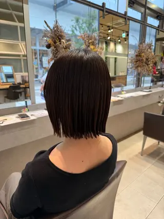 ショート ハッシュカット /momocaのヘアスタイル