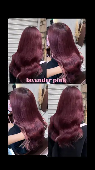カラー 💗ROSEL／ KUREA💗のヘアスタイル