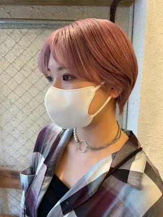 ショート カラー hazuki 🌝のヘアスタイル