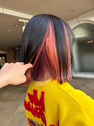 ショート カラー 藤川 瑛梨奈のマツエク・マツパデザイン