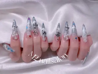 ネイル 長さだし専門店 M2 rikaのネイルデザイン