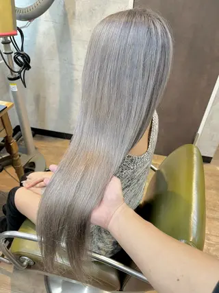 ロング カラー 松井 敬太郎のヘアスタイル