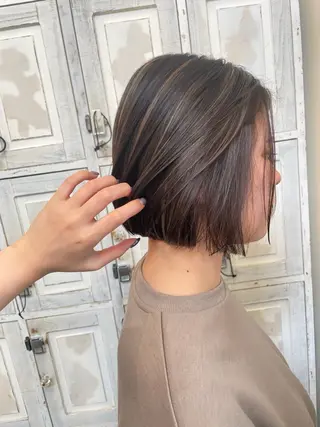 ショート ルプラボウ/中村潤菜 /ボブヘアのヘアスタイル