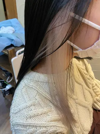 セミロング カラー パーマ ヘアアレンジ メンズ キッズ ネイル マツエク・マツパ アイブロウ 🌈髪質改善・美髪矯 正・平野瀬乃🌈のヘアスタイル