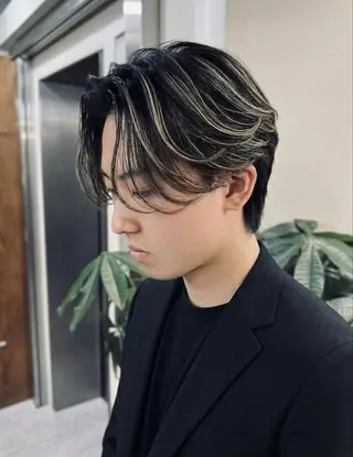 メンズ メンズの達人/センタ ーパート/根本 彩永のヘアスタイル