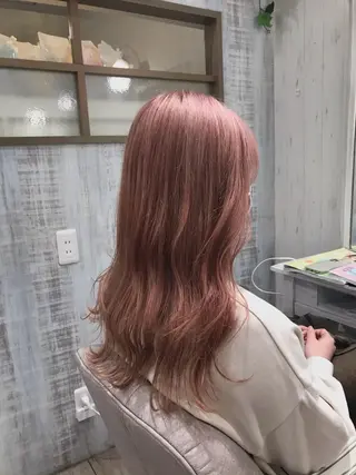 ロング ネモトメイナ🌿 今月末で退職しますのヘアスタイル