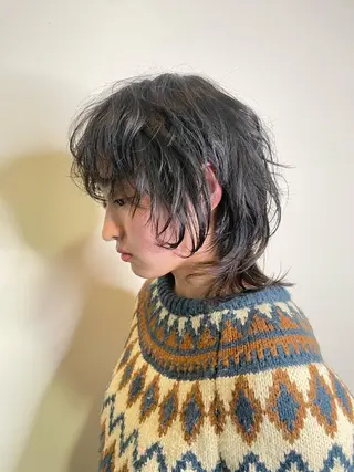 ミディアム 安田和洋 ブリーチカラー特化のヘアスタイル