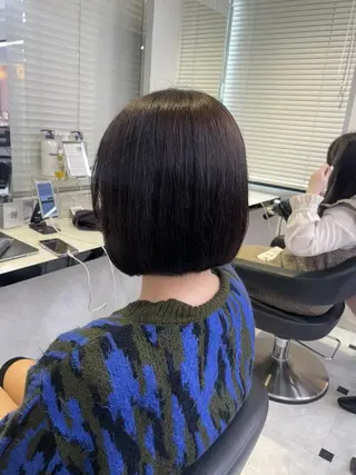 カラー 🫧韓国/似合わせ ボブRION🫧のヘアスタイル