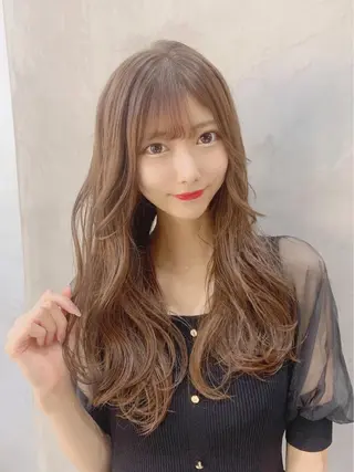 ミディアム カラー 韓国ヘア 店長NEGIのヘアスタイル