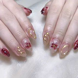 ネイル NAILサロン 木にいるのネイルデザイン