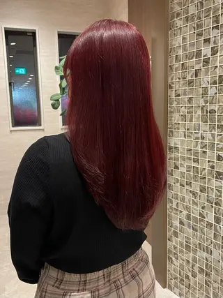 カラー 坂口 華のヘアスタイル