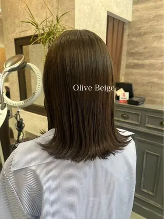 ミディアム カラー 🫟Blanco🫟 Color&Careのヘアスタイル