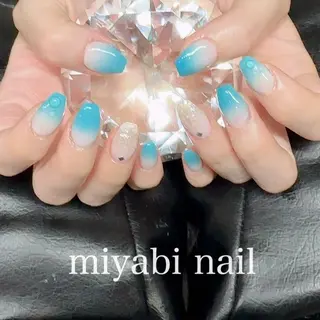 ネイル miyabi nail 桂川駅近くのネイルデザイン