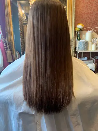 ロング 藤井菜々 （エルベスアクト）のヘアスタイル