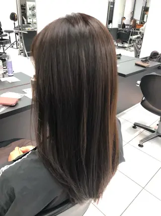 セミロング 平田 勘吉のヘアスタイル