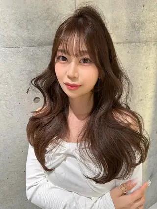 ロング カラー 《髪質改善✖️オリー ブ🧸》小嶋拓也のヘアスタイル