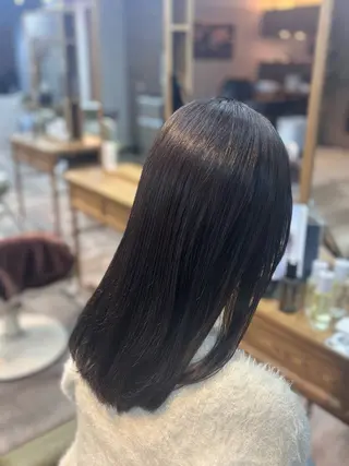 セミロング カラー 🦋 たから 🦋のヘアスタイル