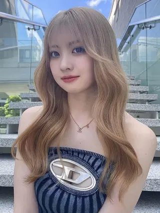 ロング *上品ヘア🤎銀座 技術モデル募集中🥣のヘアスタイル